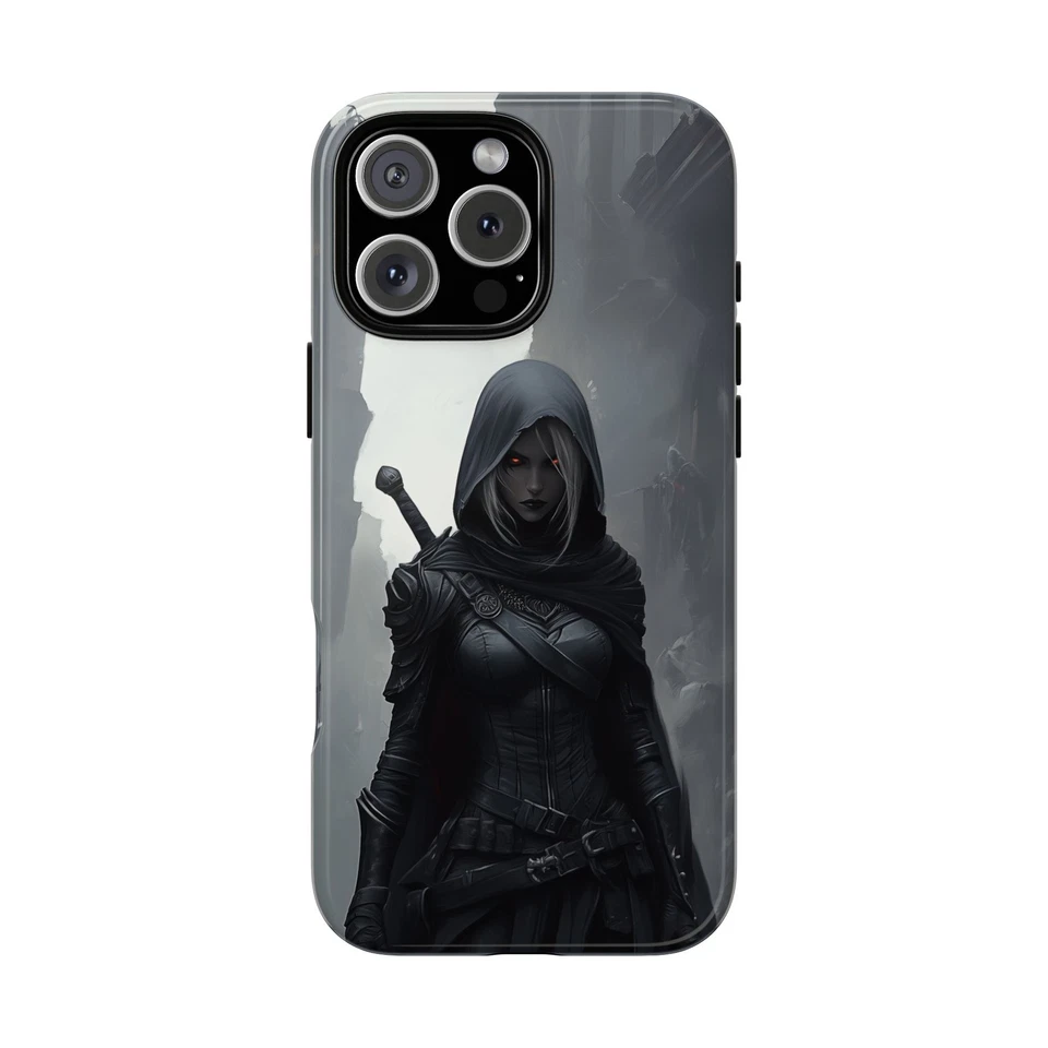 Funda de teléfono Dark Rogue Female Ranger para iPhone, Samsung Galaxy, Pixel Foto 1 de 1
