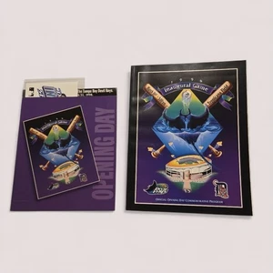 Tampa Bay Devil Rays Inaugural Game March 1998 Opening Day Ticket And Program  - Picture 1 of 6