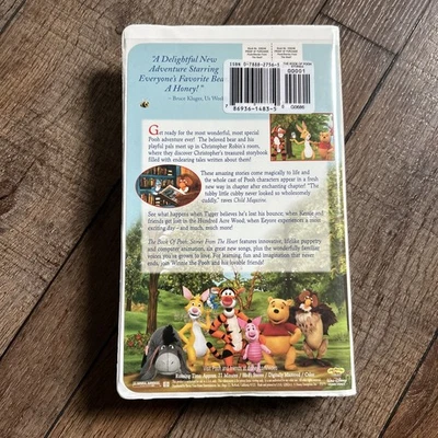 Disney VHS: The Book Of Pooh Movie Video Tape  Disney Winnie The Pooh Foto 1 de 4
