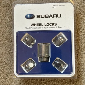 2009-2025 Subaru Alloy Wheel Lock Lug Nuts Set OEM B321SFL001 Genuine All Models - Bild 1 von 2
