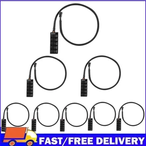 Host Case PC Cooler Cooling Fan Power Cable 1 Female to 5 Male 4Pin Socket - Afbeelding 1 van 12