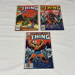 Lot of 3 The Thing Ben Grimm Issues #1, 9 & 11 Marvel Comics 1983-1984 - Picture 1 of 4