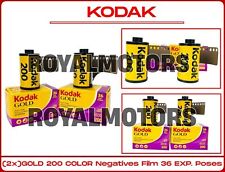Kodak Gold 200 Color Negatives Film 36 Exp. Poses (Pack Of 2x)