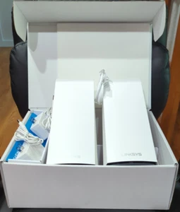 Linksys AX4000 Velop WiFi 6 Mesh System, set of TWO MX4000 Routers - Photo 1/8