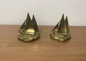 Par de sujetalibros de latón para velero PM Craftsman - Imagen 1 de 4