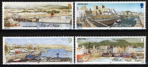 Isla de Man 1992, Harbour Set MNH, Mi 517-20 - Imagen 1 de 1