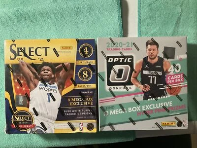 2020-21 Panini Optic & Select NBA Basketball Mega Box  New Factory Sealed Lot - Image 1 of 4