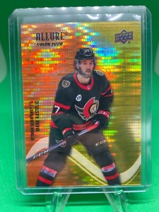 2022-23 Upper Deck Allure Orange-Yellow Spectru, 25/85 #SF-36 RC Mark Kastelic