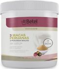 Organic 3 Peruvian Macas Powder by Betel Natural - Black, Yellow &amp; Red Maca 8 Oz