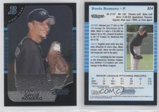 2005 Bowman Chrome First Year Davis Romero #324 Rookie RC
