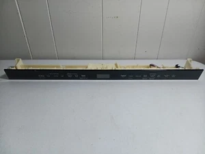 OEM KitchenAid Dishwasher Control Panel, Black W10852992 W10852992H, (HZ02D) - Picture 1 of 8