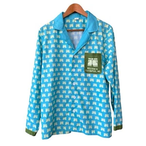 Shorts Brewery Elk Rapids Bellaire Michigan Pajama Lounge Top Size XL - Picture 1 of 5