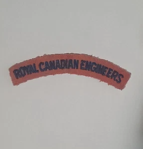 Royal Canadian Engineers RCE Shoulder Shoulder Flash - Picture 1 of 3