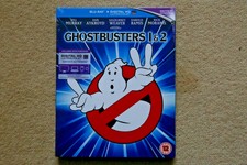 BLU-RAY    GHOSTBUSTERS 1 AND 2     BRAND NEW SEALED UK STOCK