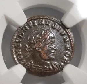 Constantine II Roman Empire BI Nummus AE3/4 NGC XF Ancient Epfig Hoard Pedigree - Picture 1 of 7
