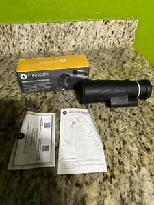 Starscope Monocular Telescope Gen 2 10x Zoom PO210075 Water Resistant - Picture 1 of 3