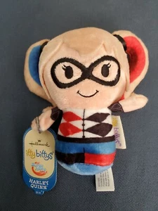 Hallmark Itty Bittys Harley Quinn Plush Figure Doll DC Superhero Girls Version  - Picture 1 of 2