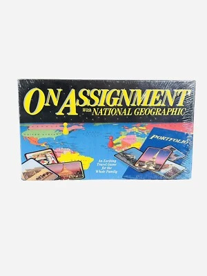On Assignment with National Geographic Juego de Mesa 1992 Travel Trivia Nuevo Precintado Foto 1 de 4