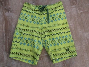 Nike Boys Swimsuit 14/27 Board shorts neon yellow geometric aztec print - Picture 1 of 5