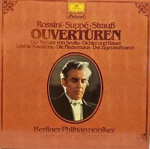 2LP Box, Ouvertüren, Rossini, Strauss, Von Karajan, DG, Germany, M/NM+ - Picture 1 of 1