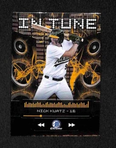 2024 Bowman Draft - In Tune Nick Kurtz #IT-3 (RC) Athletics - Picture 1 of 2