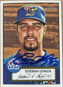 Esteban Loaiza Autographed 2001 Topps Heritage #42 Red Back - Picture 1 of 1