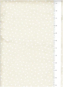 Light Tan with White Dots Quilters Cotton Fabric 7.2 yards #226 - Picture 1 of 1