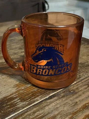 Boise State glass mug*Made In USA* Cover