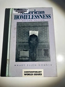 American Homelessness By Mary Ellen Hombs (Hardcover, 1994) Second Edition - Foto 1 di 5