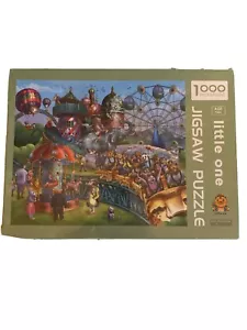 Little Tigger 1000 Teile Puzzle Heißluftballons Karneval Neu Versiegelt - Bild 1 von 6