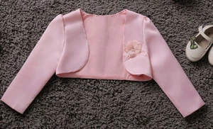 BOLERO-TORERA ROSA PARA NIÑA TALLA 11 AÑOS. - Imagen 1 de 3