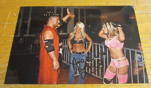 Angelina Love Autografiada Firmada 4X6 Candida Fotografía Lucha Libre TNA/WWE/ROH HOF - Imagen 1 de 2