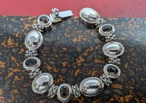 Michael Dawkins ARMBAND STERLINGSILBER 925 RAUCHTOPAS - Bild 1 von 5