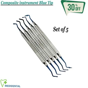 Restauradora Compuesto Relleno de Instrumentos Con Azul Punta Dental Contorneado - Bild 1 von 7