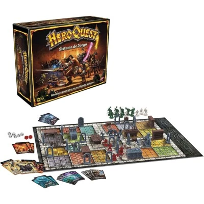 Juego de Mesa HeroQuest Aventuras en Mazmorras Avalon Hill español - Imagen 1 de 4