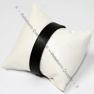 Bracciale Uomo in Vera Pelle Braccialetto da Donna in Cuoio Regolabile su misura - Imagen 1 de 4