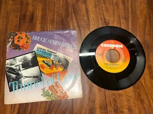 Bruce Springsteen : Tunnel Of Love/Two For The Road 45rpm Vinyl Record SINGLE T - Picture 1 of 2