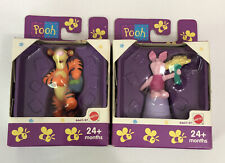 Winnie the Pooh Piglet and Tigger Collectibles Mattel Disney Figure 3 inch