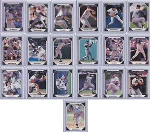 Detroit Tigers 1991 Leaf Baseball Team Set 19 Cards - Picture 1 of 11