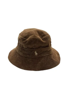 Vintage Polo Ralph Lauren Corduroy Bucket Hat Brown Mens L/XL RARE 90s OG Pony - Image 1 of 4