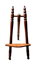 Vintage kleines 7" Massivholz Bild Foto Kunst Staffelei Tischplatte Rahmen Display - Bild 1 von 9