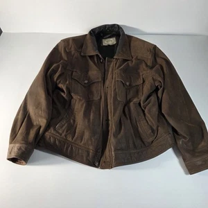 Vintage Levi’s Westernwear Leather Jacket - Picture 1 of 20