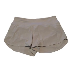 Lululemon Speed Up Shorts High Rise HR 4" Knochen Laufen Fitnessstudio sportlich gefüttert - Bild 1 von 8