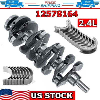 2.4L Engine Crankshaft & Bearing Set For Chevrolet Equinox Malibu Buick Lacrosse - Изображение 1 из 4