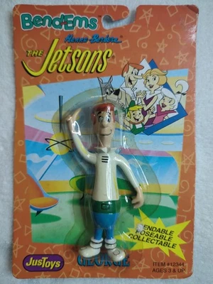 1992 Vtg Justoys Bend-Ems The Jetsons George- Figurine 5 Inch  - image 1 of 3