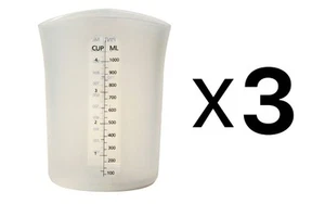 Norpro Silicone Measuring Stir & Pour Measure 4 Cups Dishwasher Safe (3-Pack) - Picture 1 of 1