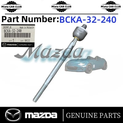 NUEVO OEM Mazda 2019-2025 Mazda3 barra de acoplamiento interior barra de dirección extremo BCKA-32-240 Foto 1 de 4