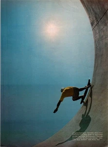 1978 • Impresión recorte de revista Tom Sims • Monopatín años 70 ADS-68 - Imagen 1 de 2