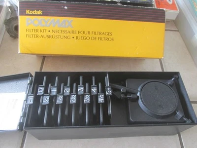 Kodak PolyMax Filter Kit Twelve Filter Set Cat 365 6212 Unused Made in USA - Image 1 of 4