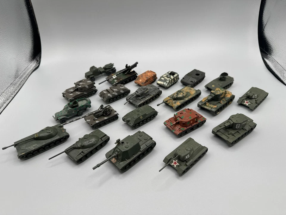 1:87/100 RMM Roskopf Soviet US Panzer Tanks Konvolut - bemalt - Bild 1 von 4
